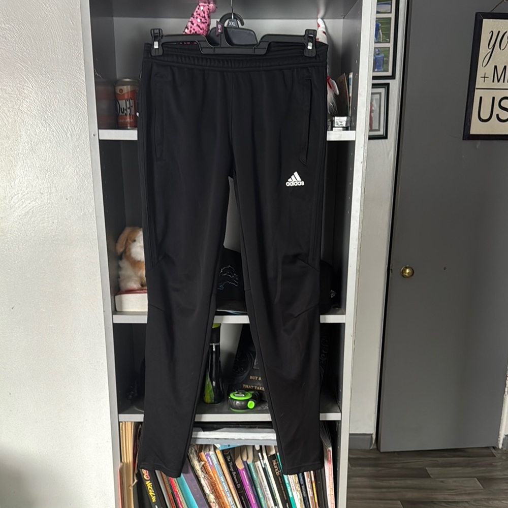 Adidas Kids Black Track Pants